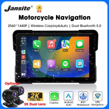5/7 cala Carplay motocykl DVR nawigacja GPS bezprzewodowy CarPlay Android Auto Airplay ekran wyświetlacza przenośny monitor Moto IPX7