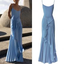 Customized Matching Sexy Jersey Pleat Ruched Draped Mermaid Strapless Long Dresses Bespoke Occasion Dresses Exquisite Fashion