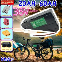 Batería de litio 18650 triangular para bicicleta de montaña, transporte aéreo, carcasa dura impermeable, gran capacidad 48V60AH 500W750W1000W