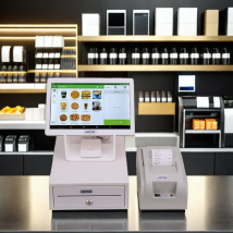 Registrierkasse-Software, 25,4 cm, alles in einem, Android-Pos-System, Registrierkassenmaschine, Touchscreen mit Drucker und Kassenschublade