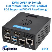 SupTronics Raspberry Pi-basierter IPKVM-Switch KVM über IP PIKVM X633