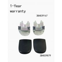4Pcs Outer handle base+small cover For VW Polo Bora Lupo Jetta Golf Passat Lavuda 3B4839167 3B4839879
