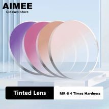 MR-8 4-fache Härte 1,56 1,61 1,67 getönte Linse Färbe gradienten farb gläser Sonnenbrille verschreibung pflicht ige optische Gleit sicht glas