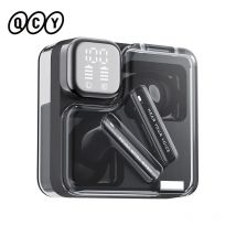 [€39-€5 Promo Code:AEIT05]QCY MeloBuds Neo Auricolari wireless Bluetooth 5.3 Alimentazione LED Display digitale Auricolari TWS trasparenti Cuffie a doppia connessione