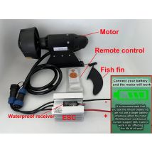 Aletas eléctricas de 380W y 600W, tabla de Paddle de pie, Motor subacuático de propulsión, aletas electrónicas, Motor de pesca de Surf, hélice de tabla de Surf