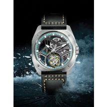 PINDU 2023 Neue Top Luxus Mechanische herren Uhr Erweiterte Sapphire Chronograph Leuchtende Wasserdichte Uhr Relogio Masculino + Box