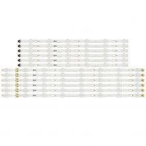 LED-Hintergrund beleuchtung Streifen (12) für Samsung ue55ju6000 ue55ju6450 ue55ju7002t ue55ju7000u un55ju7100 ue55ju7000 ue55ju7500 ue55ju7080t