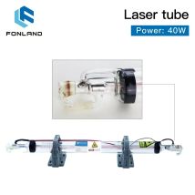 Fonland 40 W CO2-Laserröhre, Länge 700 mm, Glaslaserlampe für Co2-Lasergravur-Schneidemaschine, K40-Serie, Schadengarantie
