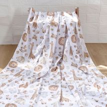 Kangobaby # my soft life # neues Design 100% Polyester Baumwolle-ähnliche Faser Baby Wickel decke Neugeborene Wickel größe 100x100cm