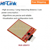 Kostenloser Versand 2 stücke 24G HLK-LD2413 Flüssigkeit Niveau Erkennung Radar Sensor Modul Nicht-Kontaktieren Hohe Präzision
