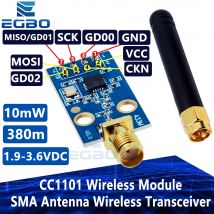 CC1101 Wireless Module With SMA Antenna Wireless Transceiver Module For Arduino 433MHZ