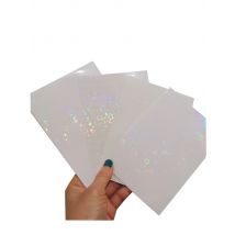 Laminating Laminator Transafer Paper Broken Glasses Hot Stamping On Paper Plastic 50 Sheets A4 DIY Package Color Card