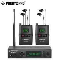 Phenyx Pro PTM-10 w Monitor systemu ucha w paśmie 500MH/900MHz z kompatybilnym PTM-10 odbiornikiem Bodypack