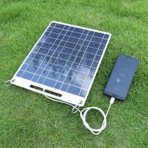 Panel słoneczny 5V Wodoodporna przenośna ładowarka z podwójnym USB Zewnętrzna ładowarka solarna do ładowania akumulatorów