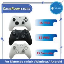 Gulikit ES/ES PRO Wireless Controller für Nintendo Switch 2, Bluetooth, für Windows, Android, iOs Spielzubehör, SCHWARZ/Weiß