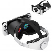 Cuffie VR aggiornate per Switch OLED/Accessori Nintendo Switch Occhiali 3D VR Switch Occhiali VR Labo W Cuffie regolabili