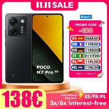POCO M7 Pro 5G NFC 8GB/256GB 12GB/256GB 12GB/512GB Wersja globalna telefon komórkowy