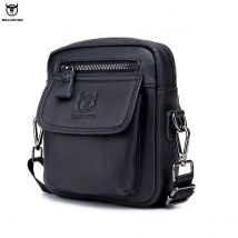 Bull captain Herren Umhängetasche Ledertasche vertikale Handtasche Schulter Geschäft lässig Retro vertikale Student Mini Kassierer