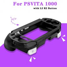 Nero Bianco Per PSV1000 PS VITA 1000 Gioco Impugnatura Maniglia Supporto Joypad Stand Custodia Shell Proteggi con L2 R2 Trigger Button