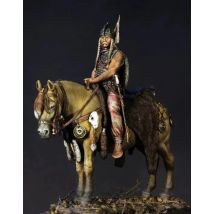 1/24 Harzfigur Modellbausatz Historische Militärminiatur Keltische Kavallerie Diorama Statue Unmontiert und unbemalt Kostenloser Versand
