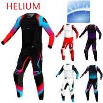 2024 fh Helium MX Gear Set Motocross Clothing Off Road Moto Jersey Set ATV Breathable Dirt Bike Combo Suit