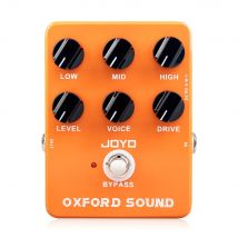 JOYO-Pedal de guitarra de efecto de distorsión de sonido Oxford, JF-22, 70's, clásico, británico, Rock Clean, amplificador de distorsión, Pedal de simulación