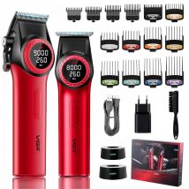 VGR haarschneidemaschine harrschneidemaschine haarschneidemaschine männer Haarschneidemaschine Professioneller Haarschneider Elektrischer Haarschneider Kabellos Friseur-Kombigerät Metall Trimmer für