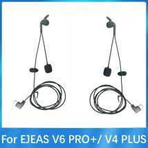 2PCS Typ-C Schnittstelle In-Ohr-Schiedsrichter Headset Geeignet Für EJEAS V6 Pro + /V4 Plus Motorrad Helm Bluetooth Intercom