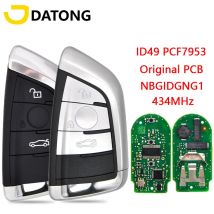 Datong World llave de Control remoto de coche para BMW F X5 X6 2014-2019 Original PCB ID49 PCF7953 NBGIDGNG1 315MHz 434MHz tarjeta de proximidad