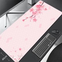 Rosa Sakura Schreibtisch matte Büro tisch Teppich Mädchen Mauspad Design Schreibtisch Pad große Mauspad Maus matte für Computer Tisch Teppich