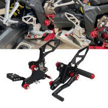 Für HONDA CB650F CBR650F CB650R CBR650R CB 650F 650R CBR 650R Motorrad CNC Einstellbare Hinten Set Fußrastenanlage Fußstütze Fußstütze