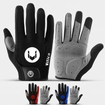 Guanti da ciclismo sportivi da bici MTB Guanti da moto da equitazione per uomo e donna con dita intere che corrono fitness palestra primavera estate