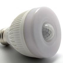 Super Bright 85-265V E27 5W LED Night Bulb PIR Infrared Motion Sensor Detection LED Night Lamp Light For Home Decor R6