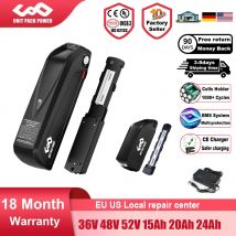 Batteria originale EBike 52V 48V 24Ah 36V 19.2Ah 21700 18650 Batteria per motore BBS02 BBS01 BBSHD 1500W 1000W 750W 500W 350W