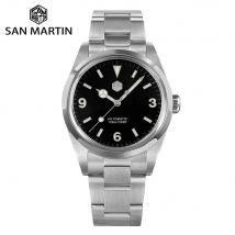 San Martin neue Männer Uhr v2 v3 Modes port 39mm erkunden Serie Luxus automatische mechanische Saphir wasserdicht 100m bgw9