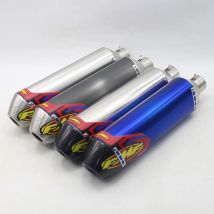 Länge 470 mm Einlass 51 mm Motorrad FMF 4T Auspuffrohr Schalldämpfer Motorrad Motocross Universal Escape Moto Endrohr Endrohre