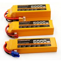 Neue Design Batterien 4S 14,8 V 5000 mAh 25C 35C 60C RC Spielzeug LiPo Batterie 4S Für RC Flugzeug Quadrocopter Auto Boot 4S LiPo