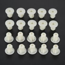 20 Stück Nylon-Auto-Clips, passend für BMW unter der Abdeckung, Mutter, Tülle, Zierclips, Teilenummer 07147201307