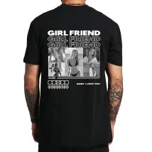 Ich liebe meine Freundin-T-Shirts für Männer, Vintage-Grafik-Shirt mit Gesichtern darauf, individuelle T-Shirts, EU-Größe, 100 % Baumwolle