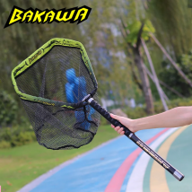 BAKAWA 3.5M Anti slip handle mesh pole suit Suitable carrying various fishing scenarios Carp fishing goods River lake sea Pesca