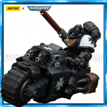 [AUF LAGER] JOYTOY 1/18 Action Figure Warhammer 40K Space Marines Black Templars Outriders Brother Valtus Anime figuren Spielzeug modell