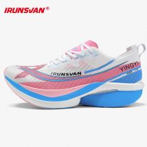 IRUNSVAN scarpe da corsa da strada per maratona con piastra in carbonio Full-Palm da uomo con rimbalzo rapido e piena di potenza Zapatillsa de deporte