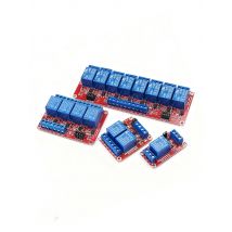 1 2 4 8 Channel 5V 12V Relay Module with Optocoupler, High Low Level Trigger Shield for Arduino PIC AVR MCU DIY Projects