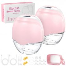 Wearable Breast Pump Electric Breastpumps Hands Free Comfort Milk Collector Lightweight with LED Display 3 Modes & 12 Levels