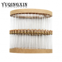 100PCS 1/4W Carbon Film Resistor 5% 0.25W 0R-22M 0 10 100 120 150 220 270 330 470 1K 2.2K 4.7K 10K 100K 470K 1M 10M 20M ohms