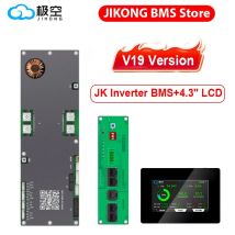 JK BMS V19 Bms 16s 24v 48v Lifepo4 200A JK Home Energy Storage BMS Active Balance 1-2A LiFePo4 Battery LCD-4.3-TTL-P V19 Version