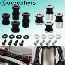 Detachables 4 Point Docking Hardware Kit Motorcycle Sissy Bar Backrest Luggage Rack For Harley Touring Electra Glide Road King