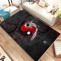 Chinesischer tai chi bagua yin yang bereich teppich, teppich teppich für zu hause wohnzimmer kinderzimmer sofa fuß matte dekor, rutsch feste boden matte