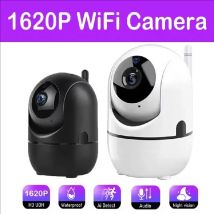 Telecamera IP WiFi Smart Home con Tracciamento Automatico, Visione Notturna Completa 1620P, Telecamera di Sicurezza Wireless per Bambini