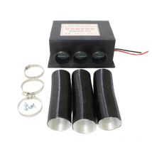 DC 12V 24V 3 Porte Riscaldatore D'aria Per Auto Parabrezza Sbrinatore Dispositivo di Disappannamento 800W Automotive Riscaldatore D'aria Ventola Per Accessori Auto